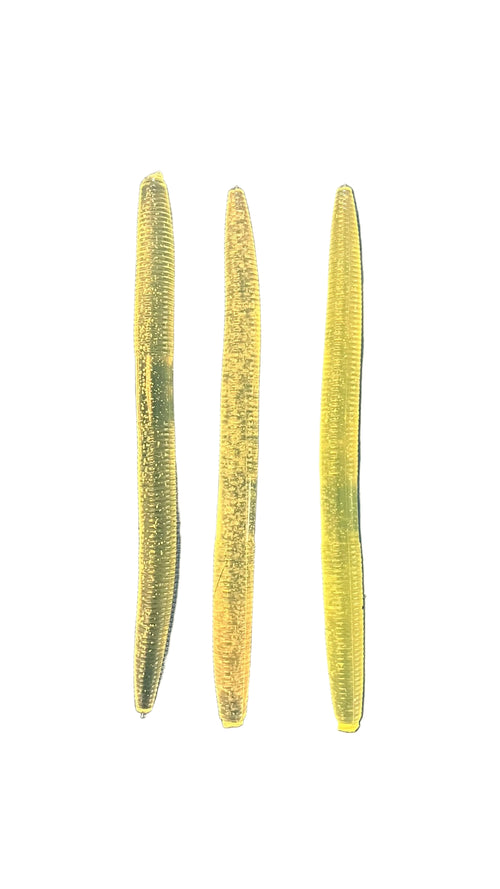 Transparent Green "Green Goblin" Custom Senko (5 Count)