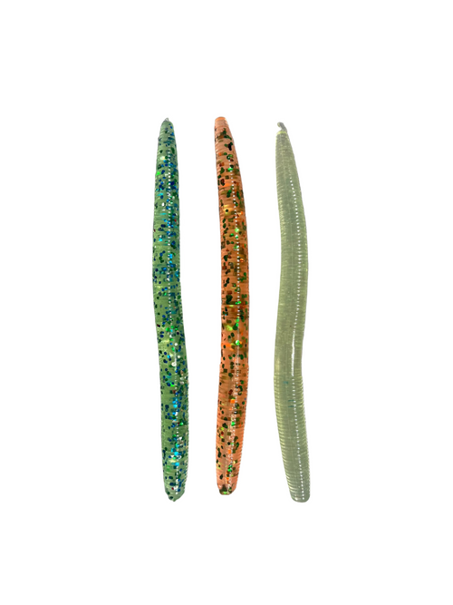 "Peacock Bass x Green Goblin x Mahi Mahi" Custom Senko Variety Pack (3 Count)